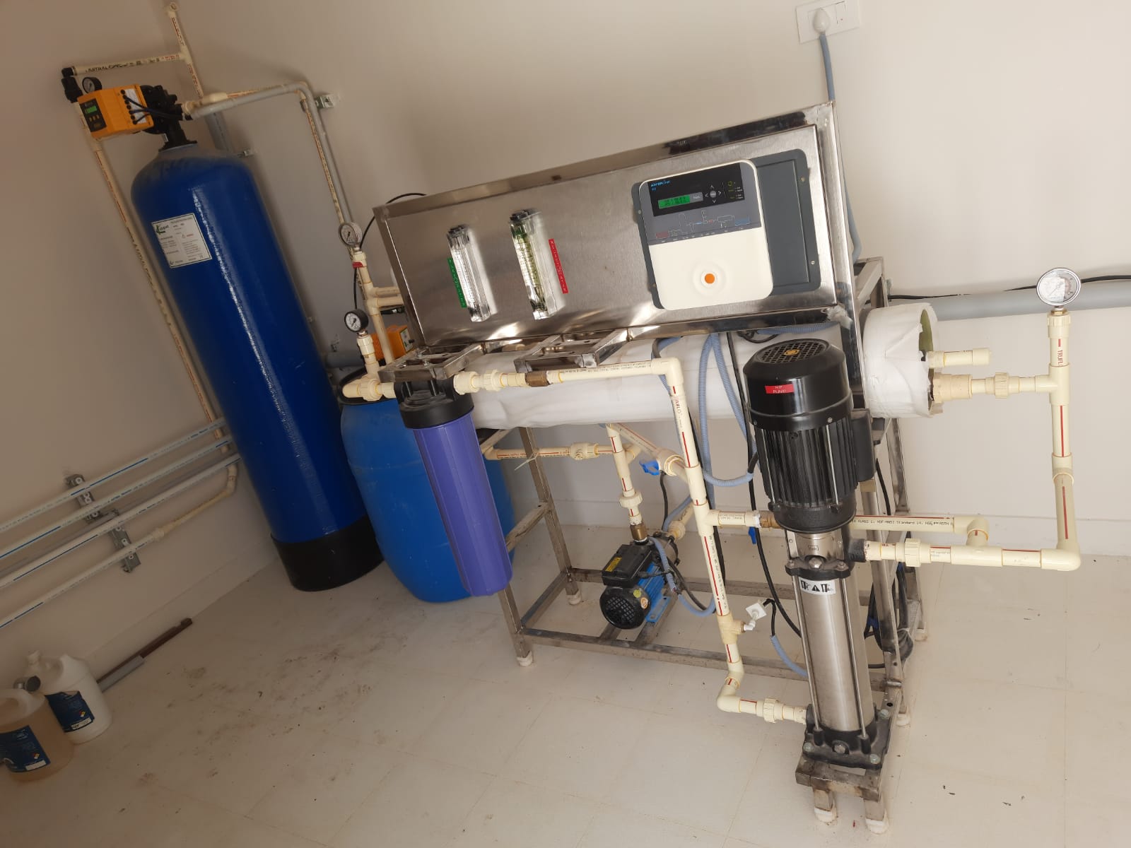 Commercial RO Plant Installation
