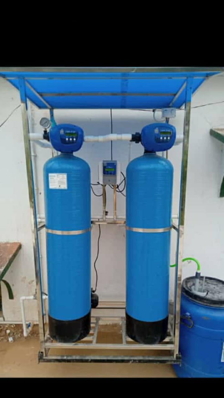 Dual Tank Softener Installation